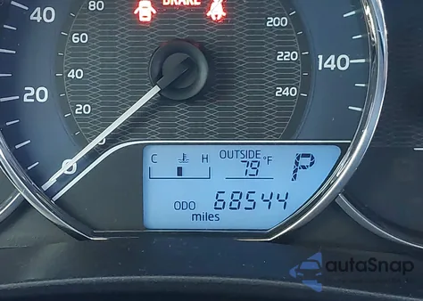 2016 Toyota Corolla Le из США, поврежденный, VIN 2T1BURHE8GC676438